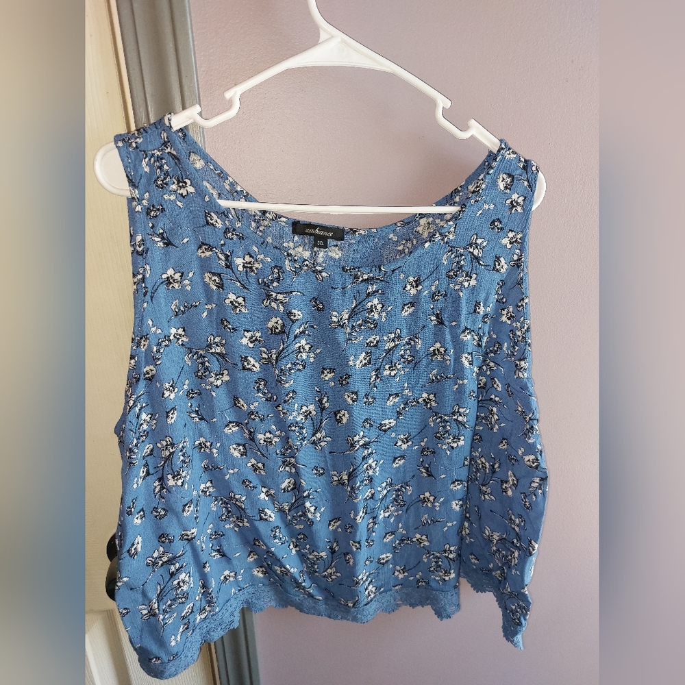 Ambiance 3x Crop Tank Top